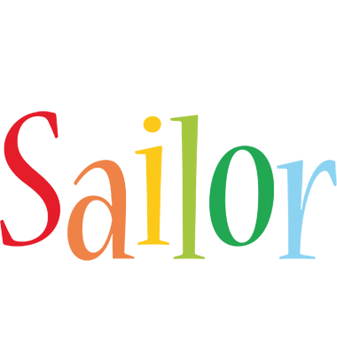 Sailor birthday logo
