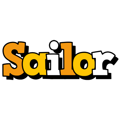 Sailor cartoon logo