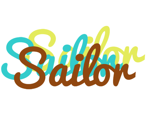 Sailor cupcake logo