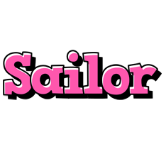 Sailor girlish logo