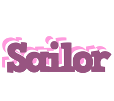 Sailor relaxing logo