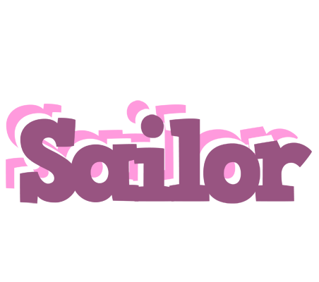 Sailor relaxing logo