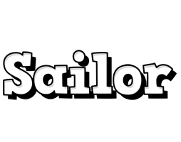 Sailor snowing logo