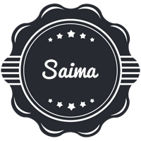 Saima badge logo