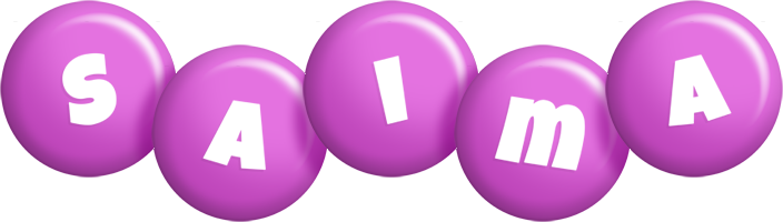 Saima candy-purple logo