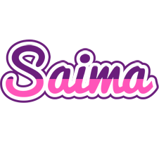 Saima cheerful logo