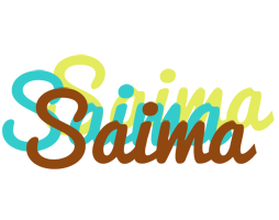Saima cupcake logo