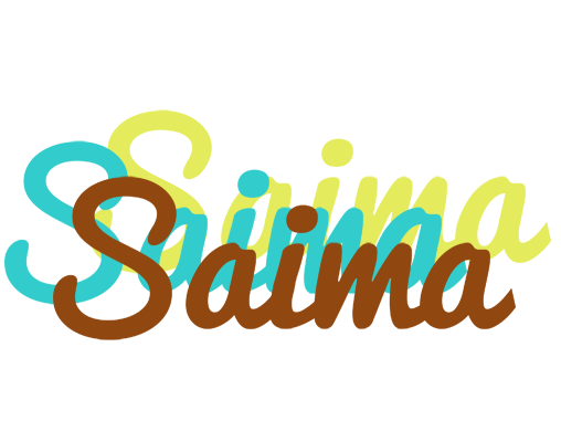 Saima cupcake logo
