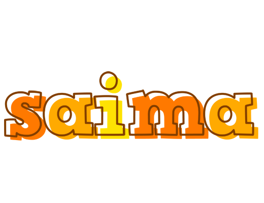 Saima desert logo