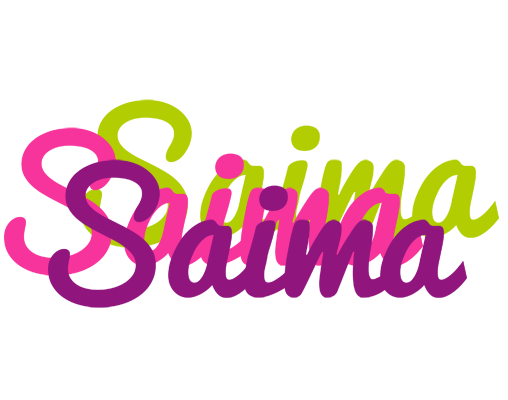 Saima flowers logo