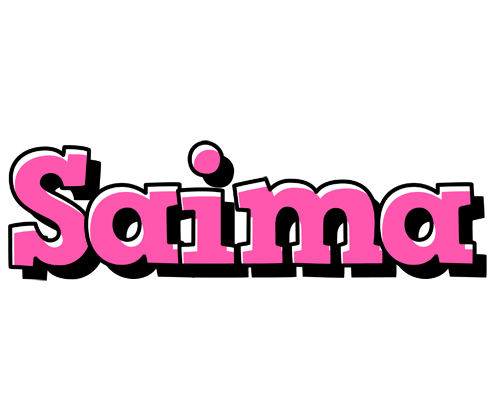 Saima girlish logo