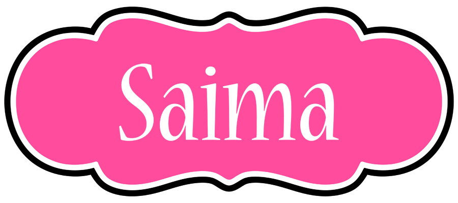 Saima invitation logo