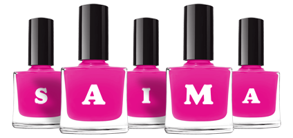 Saima nails logo