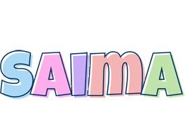 Saima pastel logo