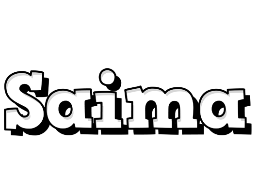 Saima snowing logo