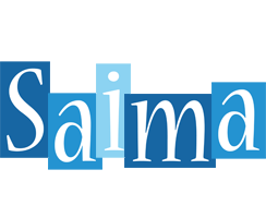 Saima winter logo