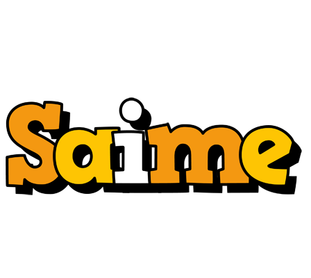 Saime cartoon logo