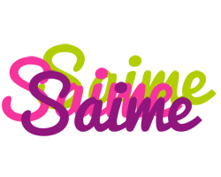Saime flowers logo