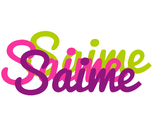 Saime flowers logo