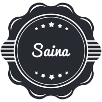 Saina badge logo