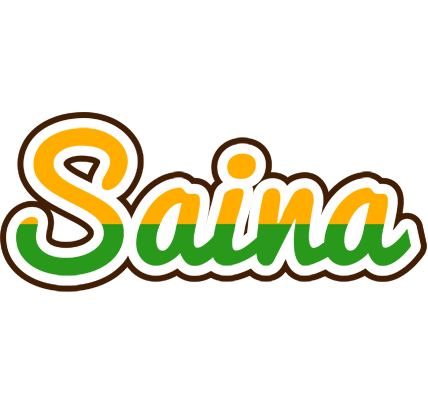 Saina banana logo