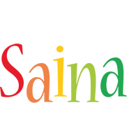 Saina birthday logo