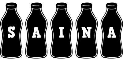 Saina bottle logo