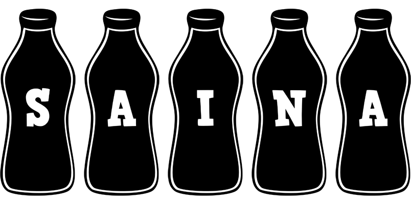 Saina bottle logo