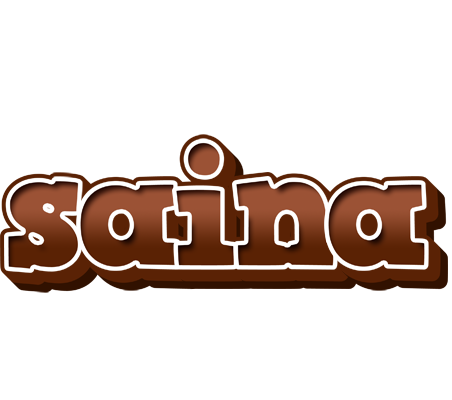 Saina brownie logo