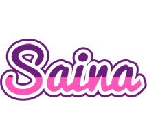 Saina cheerful logo