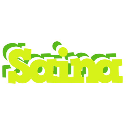 Saina citrus logo
