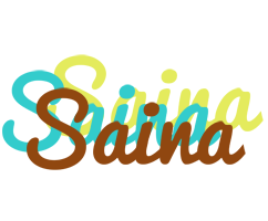 Saina cupcake logo