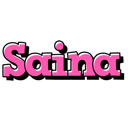 Saina girlish logo