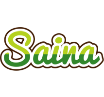 Saina golfing logo