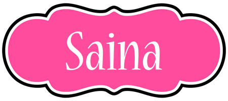 Saina invitation logo