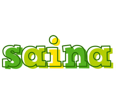 Saina juice logo