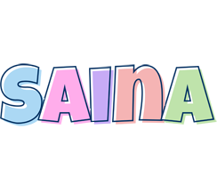 Saina pastel logo
