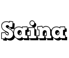 Saina snowing logo