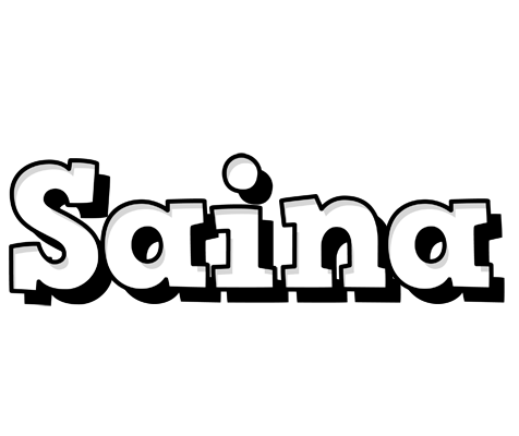 Saina snowing logo