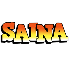 Saina sunset logo