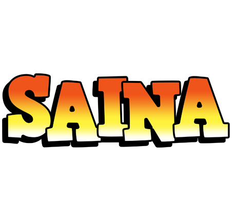 Saina sunset logo