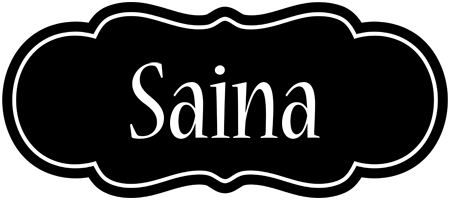 Saina welcome logo