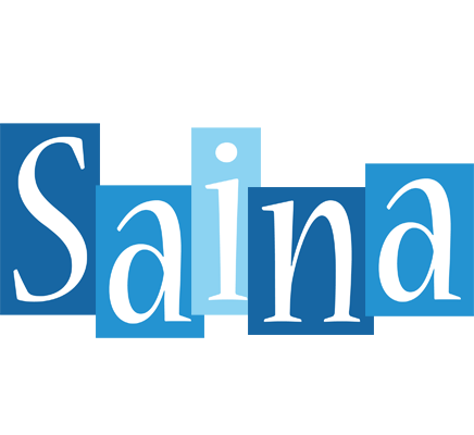 Saina winter logo