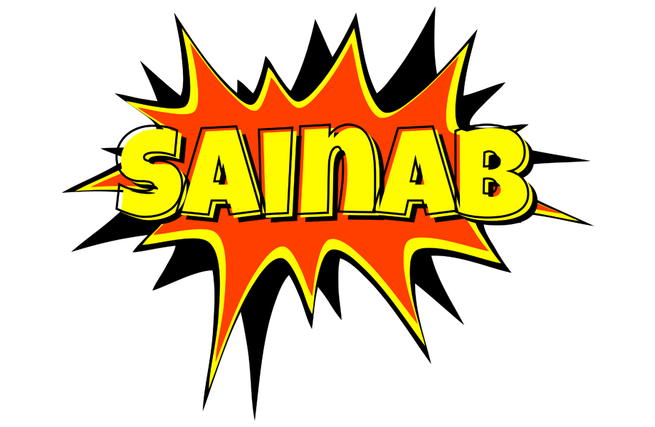 Sainab bazinga logo