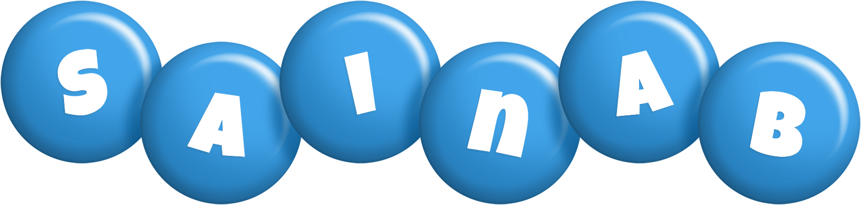 Sainab candy-blue logo