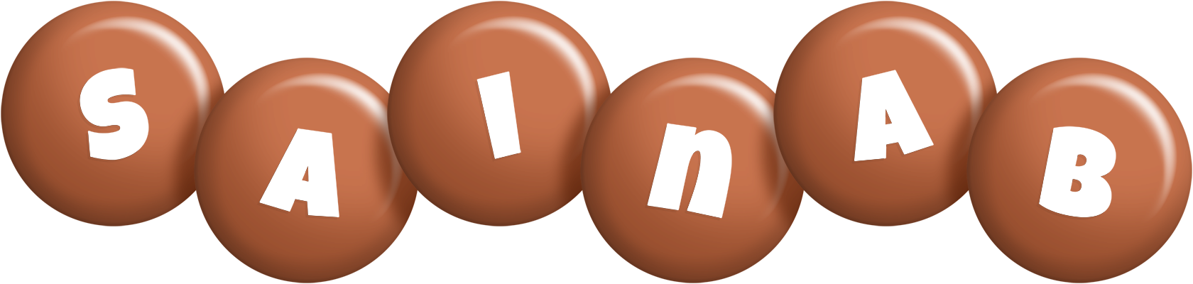 Sainab candy-brown logo