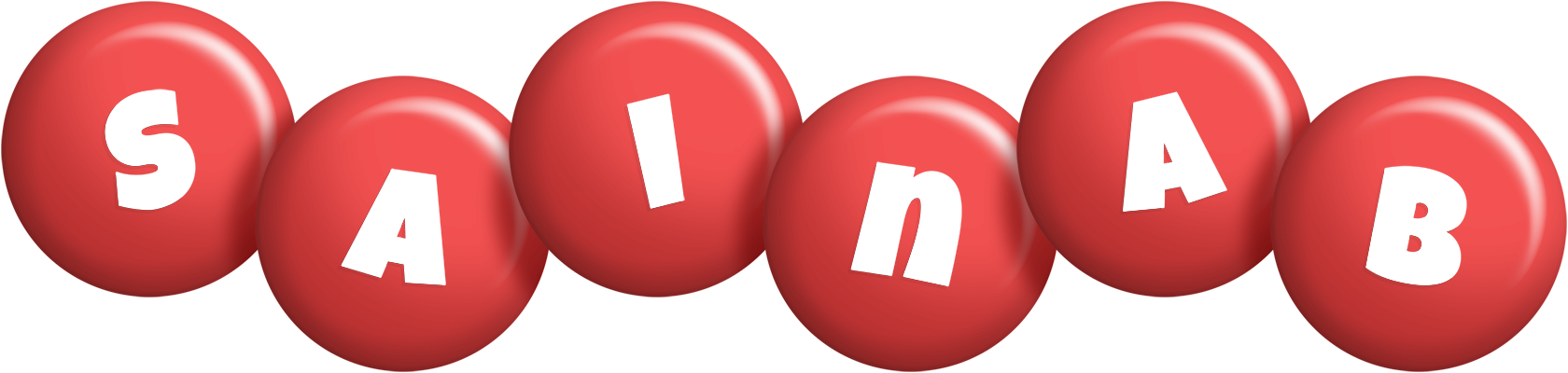 Sainab candy-red logo