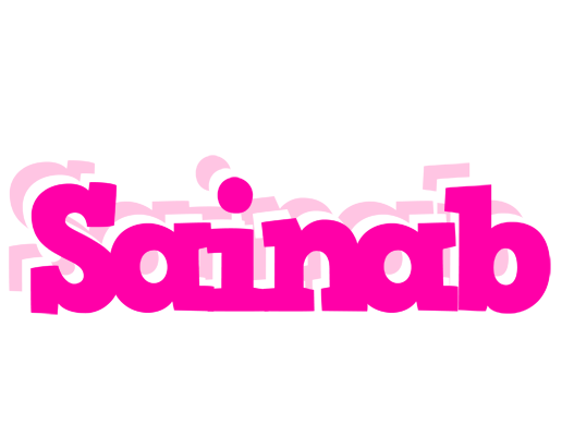 Sainab dancing logo