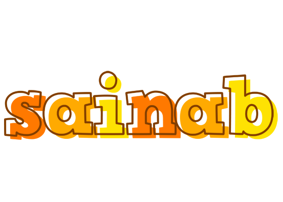 Sainab desert logo