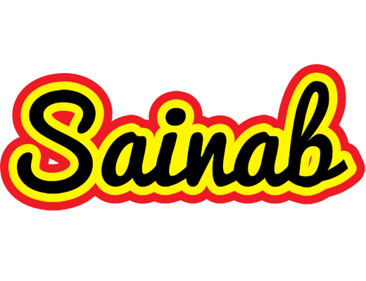 Sainab flaming logo